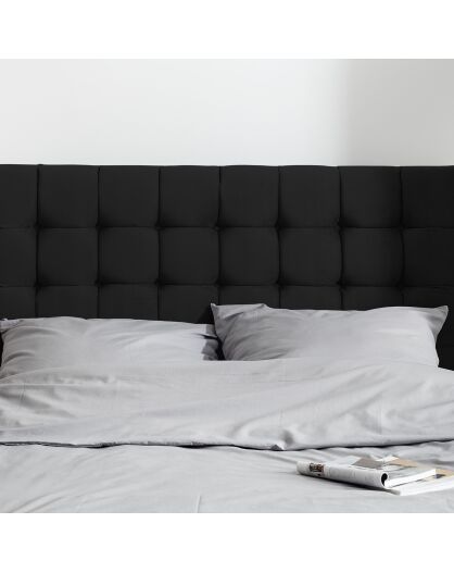 Tête de lit Ré noire - 200x120 cm